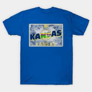 Kansas vintage style retro souvenir T-Shirt